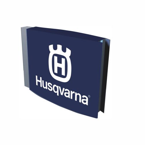 LED sign 700x500mm logo double-sided